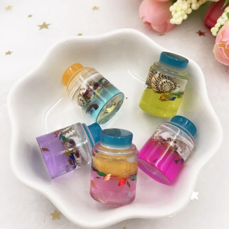 

6 шт., 3D фигурки бутылочки, Diy Super Paradise