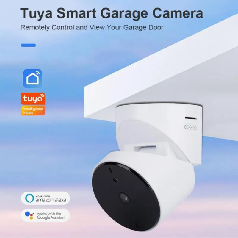 

Tuya Smart WiFi IP Camera Indoor Wireless Security Home CCTV Surveillance Camera Human Moltion Detection Smart Garage Camera
