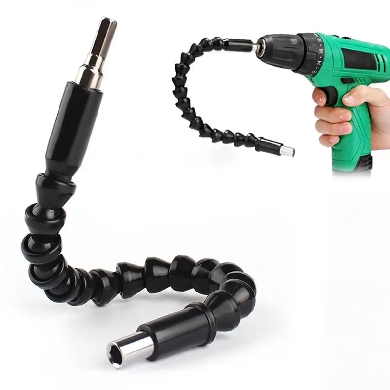 

29CM Universal Flexible Shaft Bits Extention Screwdriver Bit Holder Connect Link Electronics Drill 1/4" Hex Shank