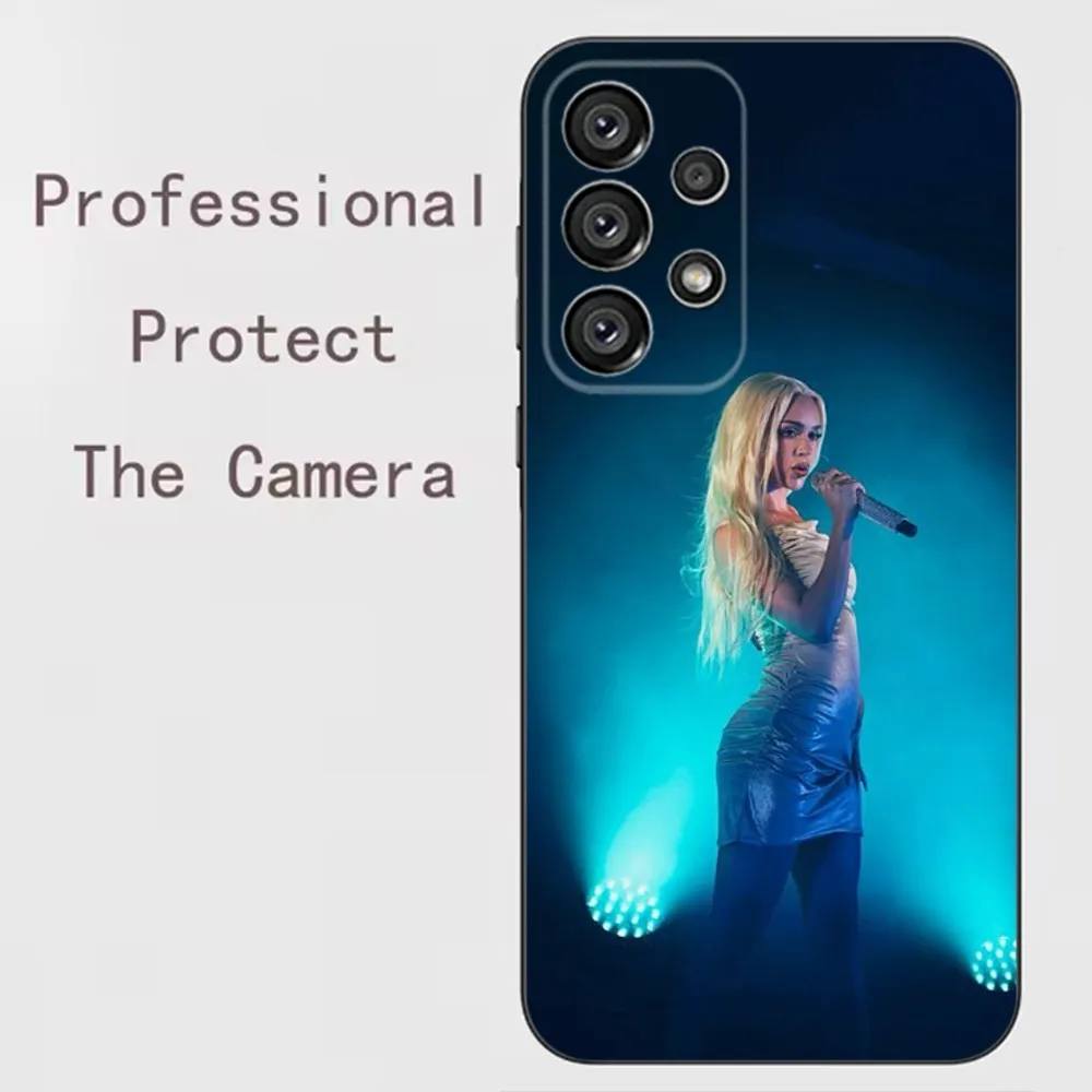 Singer B-Bad Gyal Phone Case For Samsung Galaxy A91 A80 A73 A72 A71 A53A52 A32 A31A22 A21s A20 Black Cover