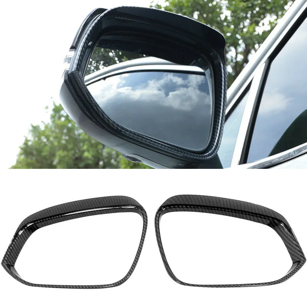 

Exterior Rearview Side Mirror Eyebrow Cover 2pcs For Toyota RAV4 / Highlander