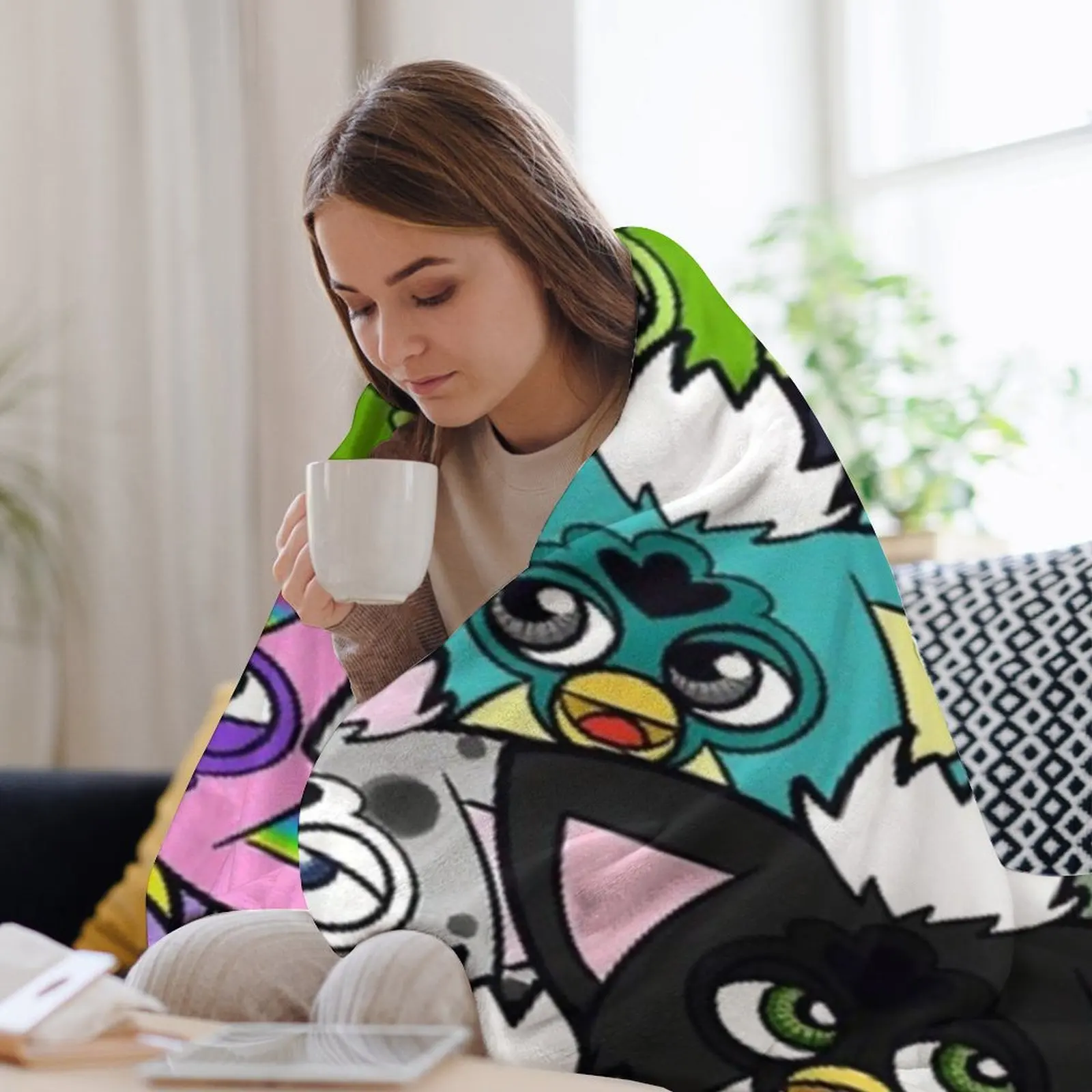 Одеяло группы Furbys