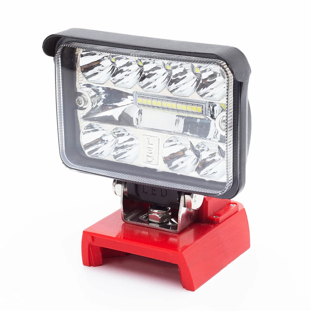 

1PC Wireless LEDWork Light For Milwaukee M1818V Battery WithUSB Low Voltage Protection For Lighting Work Surfaces