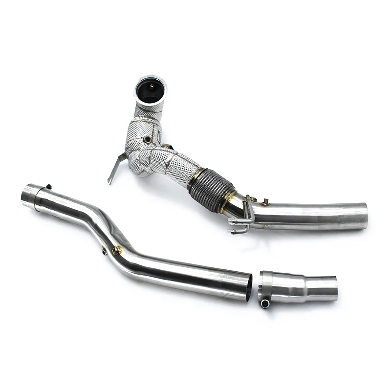 

Head Section High flow Pipes Exhaust Pipes branch downpipe Exhaust Pipe with catalyst for VW GOLF VIII/8/8R/R 2019-2022