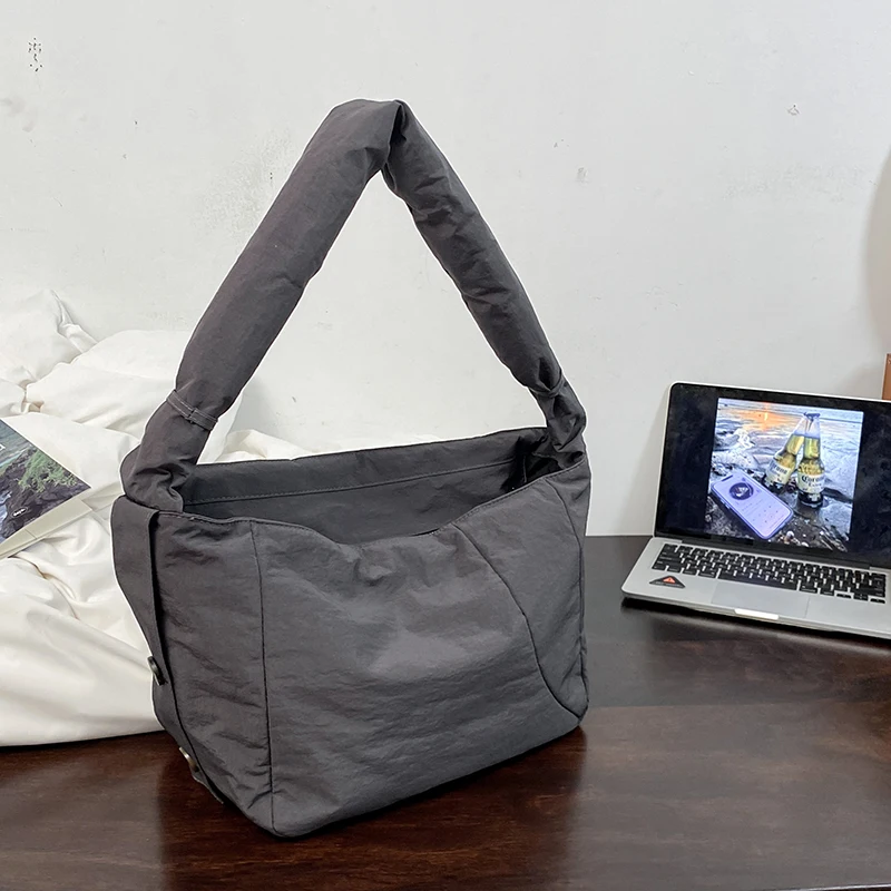 Корейские вместительные сумки через плечо модные водонепроницаемые нейлоновые