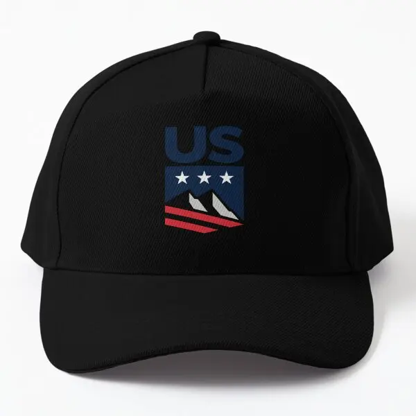 

United States Ski Team Usa Logo Us Baseball Cap Hat Snapback Outdoor Casquette Women Bonnet Summer Czapka Spring Fish Mens