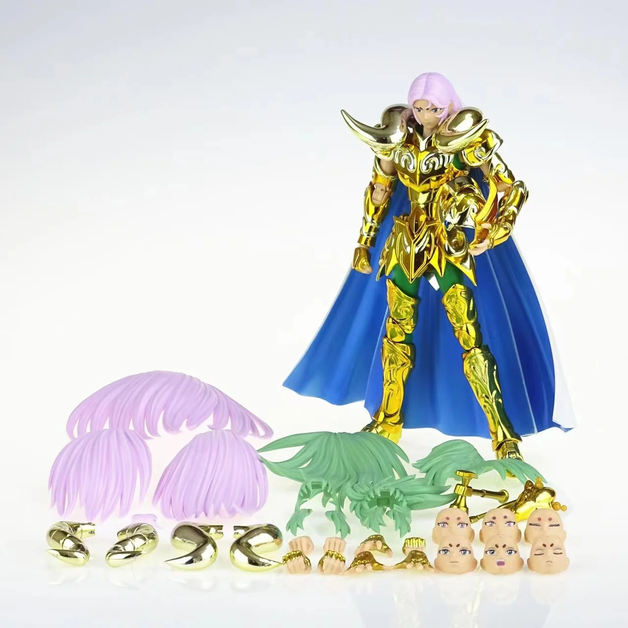 

Saint Seiya Gold 12th House Expressive Ex Scorpio Miro 24k Pu Primary Color Bandai In Stock Action Figure Collection Model Toy