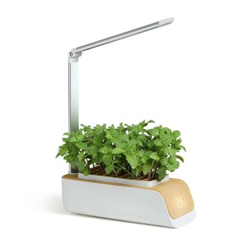 Soilless Culture Plant Growth Lights Flower Pot Hydroponics Growing System Smart Multi-Funce Growing Led Lamp EU Plug