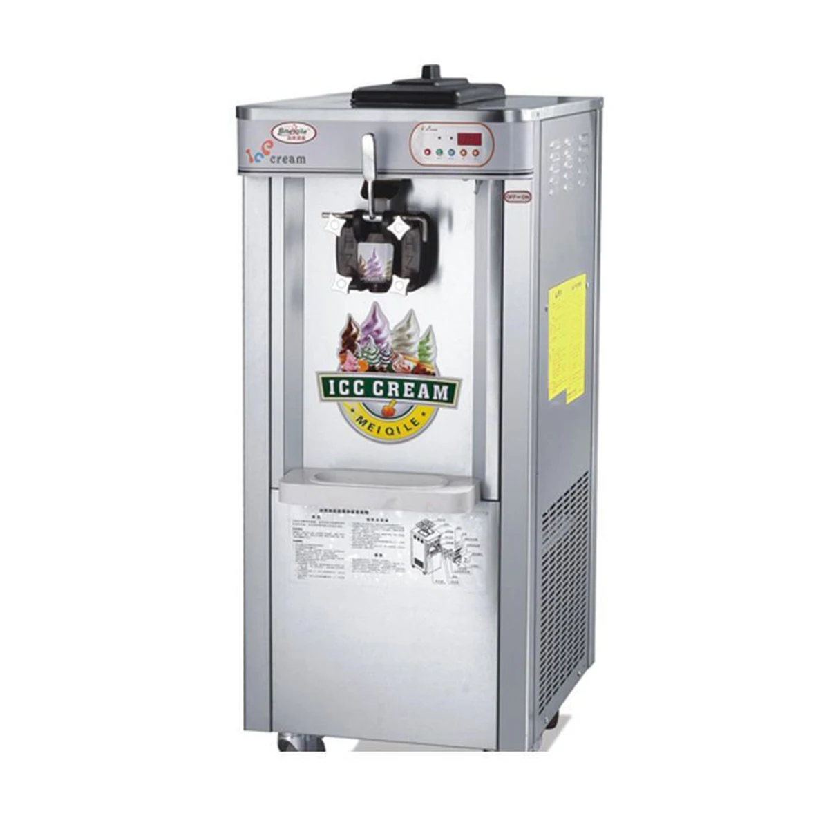 Держатели из трех металлических ручек для замены мягких машин мороженого GS BMQL MQL