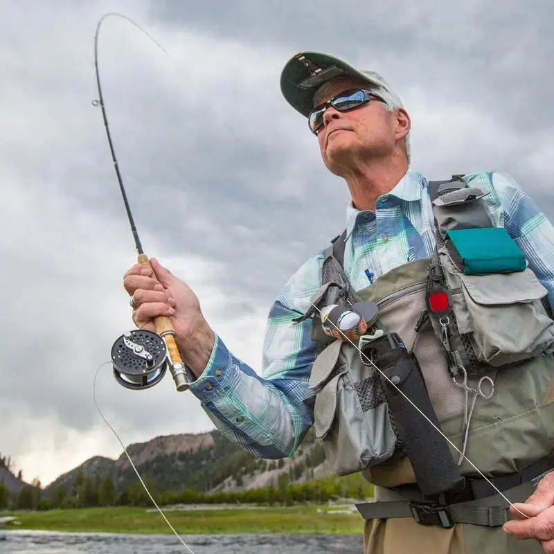 Креативный выдвижной брелок для рыболовной катушки рыбалки нахлыстом