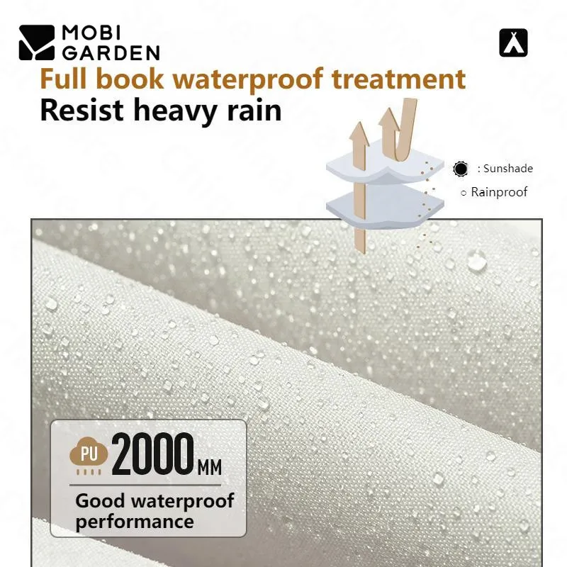 Mobi Garden CM Series Открытая палатка для кемпинга Портативная трехсезонная