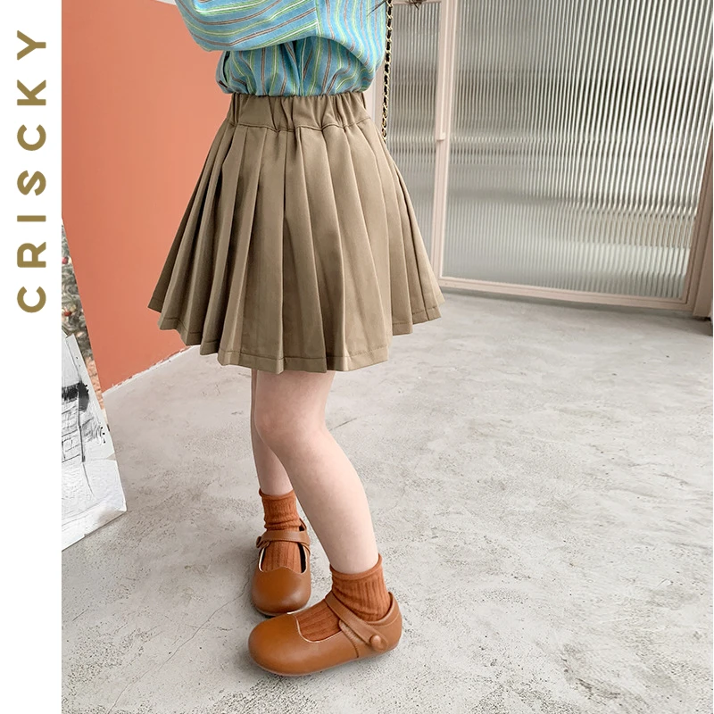 

Summer Girls Skirt Shorts For Children Clothing solid pleated Skirts for girls Kids Tutu skirt children Clothing 2023