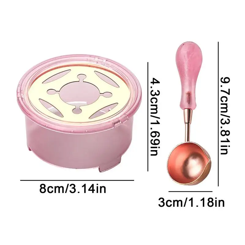 Набор для запечатывания воска набор ложки подогревателя восковых писем палочки