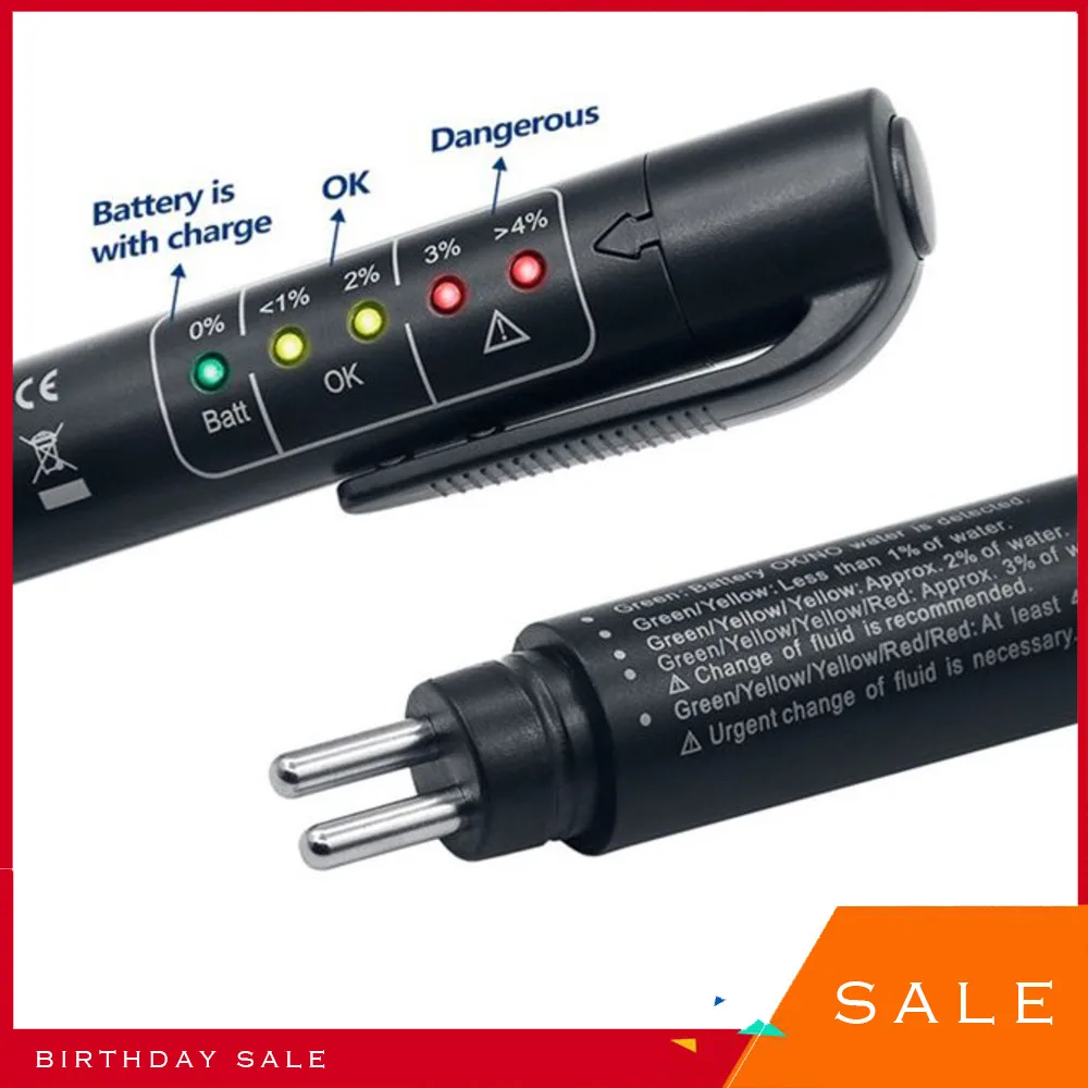 Высококачественный тестер автомобильной тормозной жидкости для Dot3/DOT4