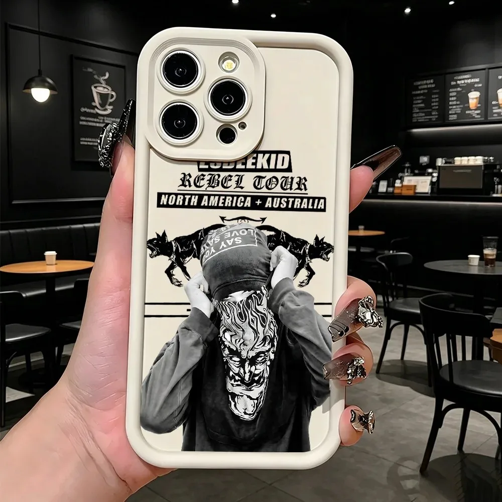 Фото Чехол для телефона Singer E-EsDeeKids для iPhone 17e 17 16e 16 15 14 13 12 11 Air Pro Max Mini XR XS X 7 8 6 6s Plus, мягкая задняя крышка из ТПУ №1