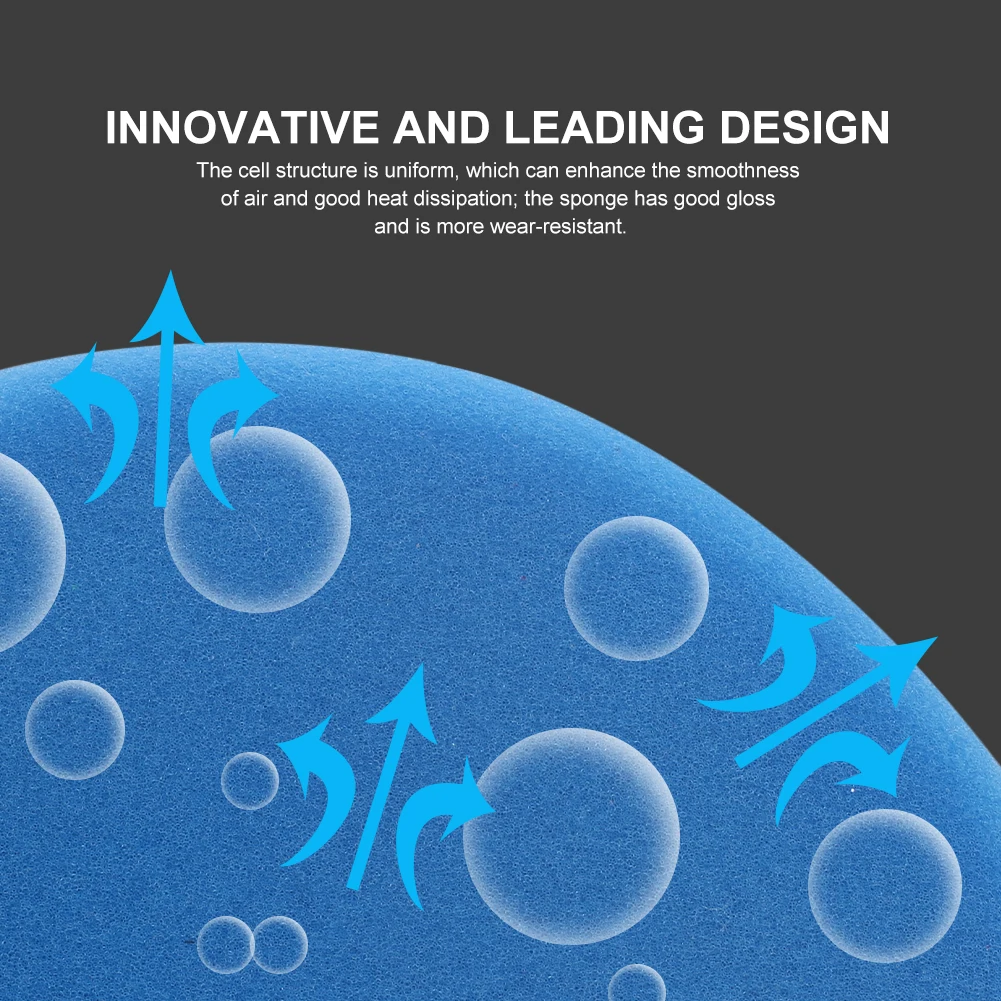 Полировальные полировальные подушечки 6-дюймовая орбитальная буферная