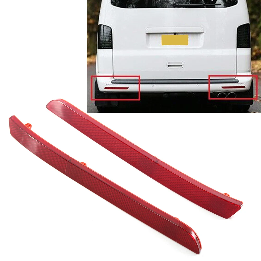 Задний бампер автомобиля отражатель задний фонарь красный индикатор для VW T5