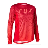 2022 hpit fox racing womens short sleeve cross country mountain bike cycling jersey motorcycle breathable sweatshirt dh bmx