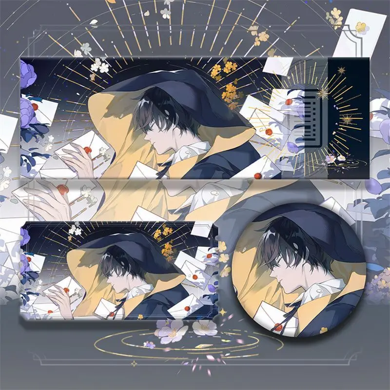 

Lord of The Mysteries Laser Ticket Bookmark Anime Cosplay Collection Gift Double-sided Laser Ticket Gift Klein Moretti