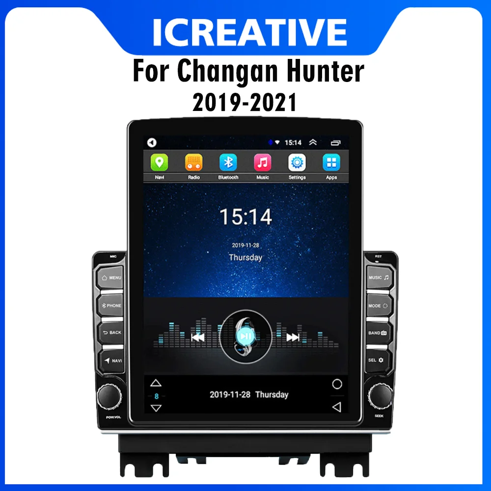 

4G Carplay 9.7" Tesla Screen Autoradio For Changan Hunter 2019-2021 Car Multimedia Player GPS Navigator Android Stereo Head Unit
