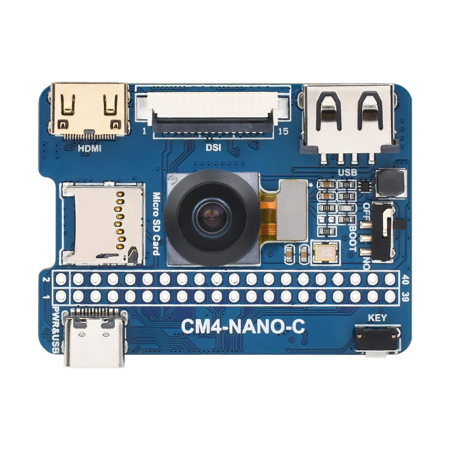 Плата ношения камеры Mini CM4 5 В для вычислительного модуля RPI Raspberry Pi 4 Lite плата