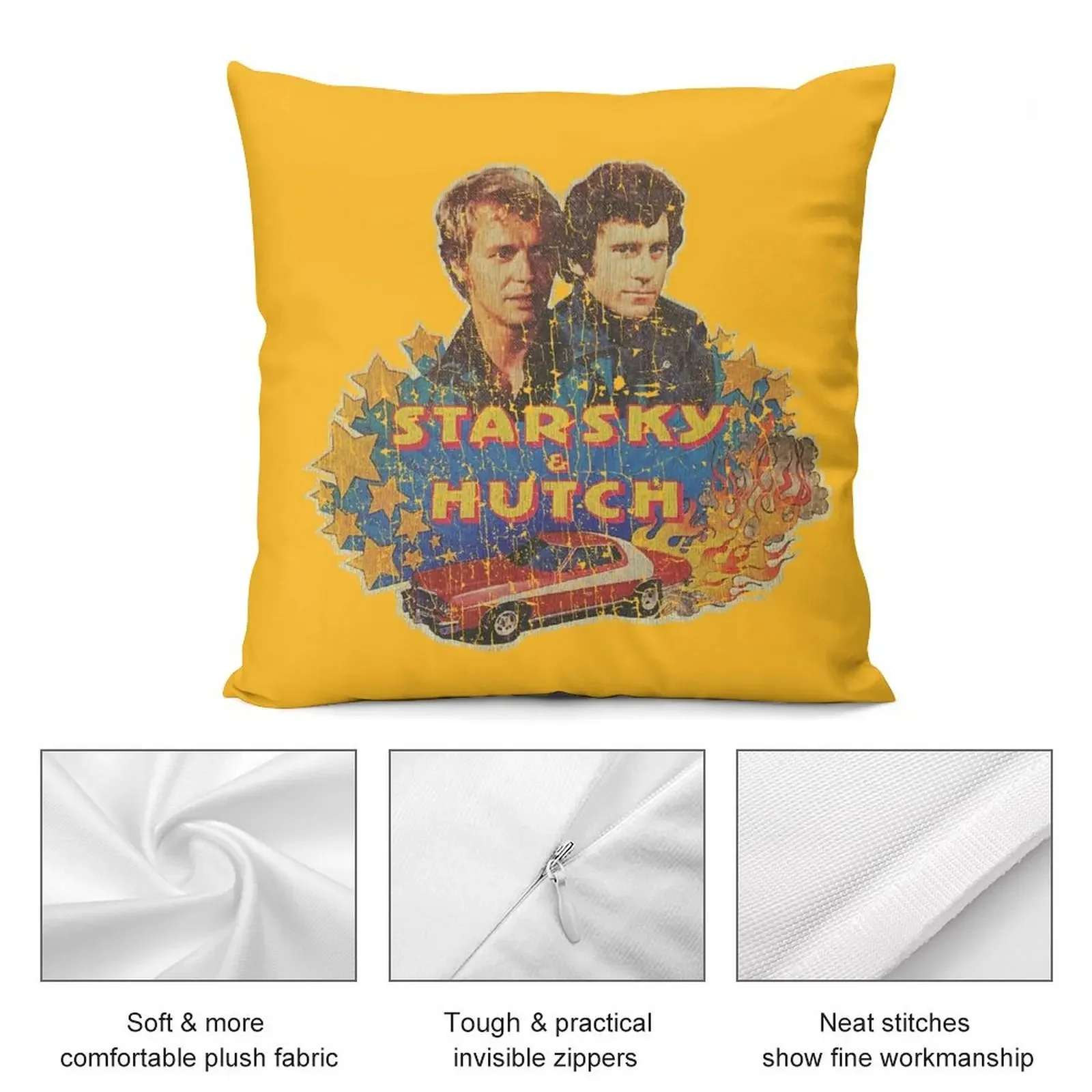 Подушка Starsky &amp Hutch 1975 декоративная подушка для дивана прямоугольная наволочка