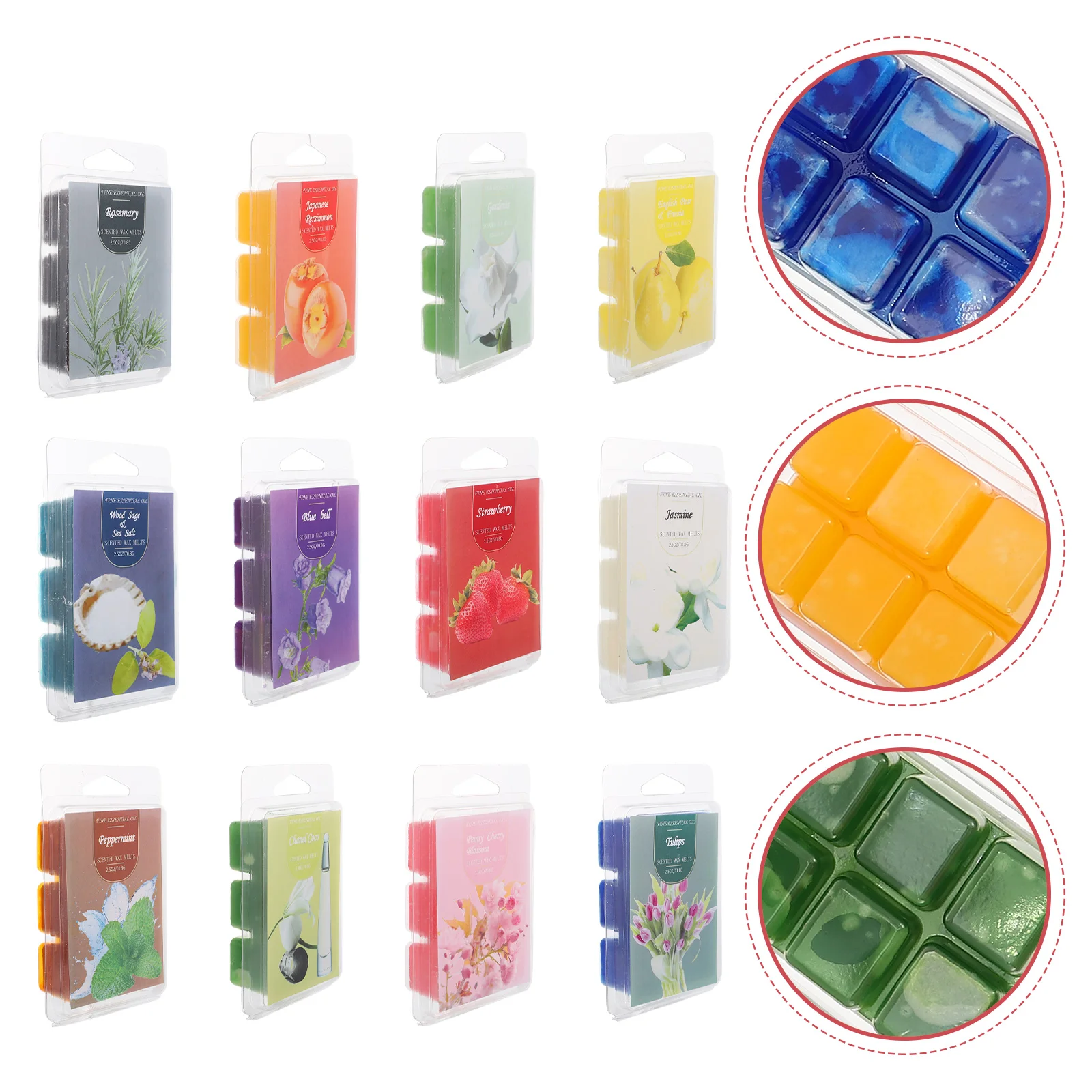 

Scented Candles Wedding Blocks Creative Aromatic Desktop Lovely Home Decorative