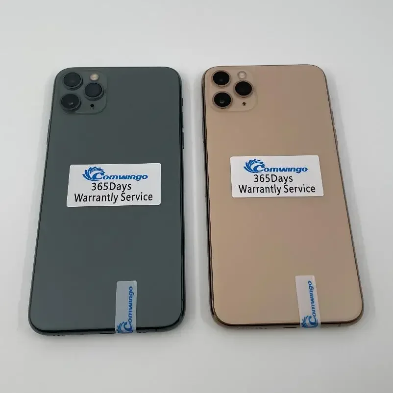 Фото Оригинальный разблокированный Apple iPhone 11 Pro 64GB/256GB, камера 12 МП, 5.8-дюймовый OLED-экран, iOS, LTE, Face ID, NFC, смартфон с поддержкой NFC. №2