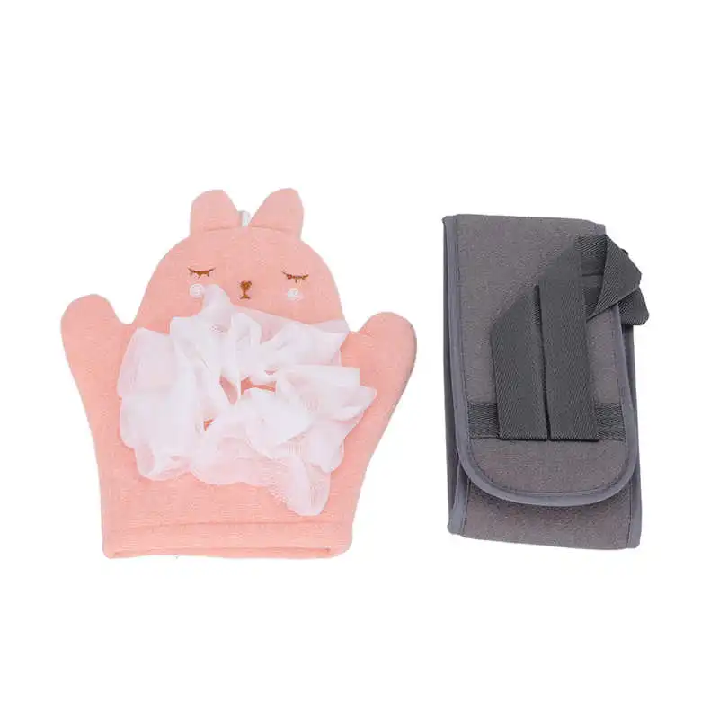 

Exfoliating Shower Back Strap Deep Clean Remove Cutin Shower Exfoliating Gloves Gauze Towel Skin Friendly for Daily Use for Leg