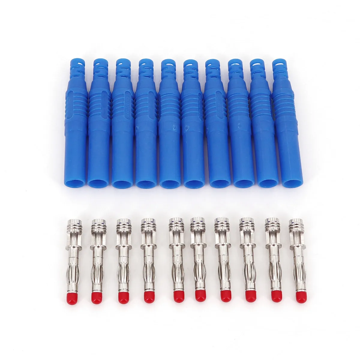 

Изолированные банановые разъёмы 4 мм, набор из 10 штук