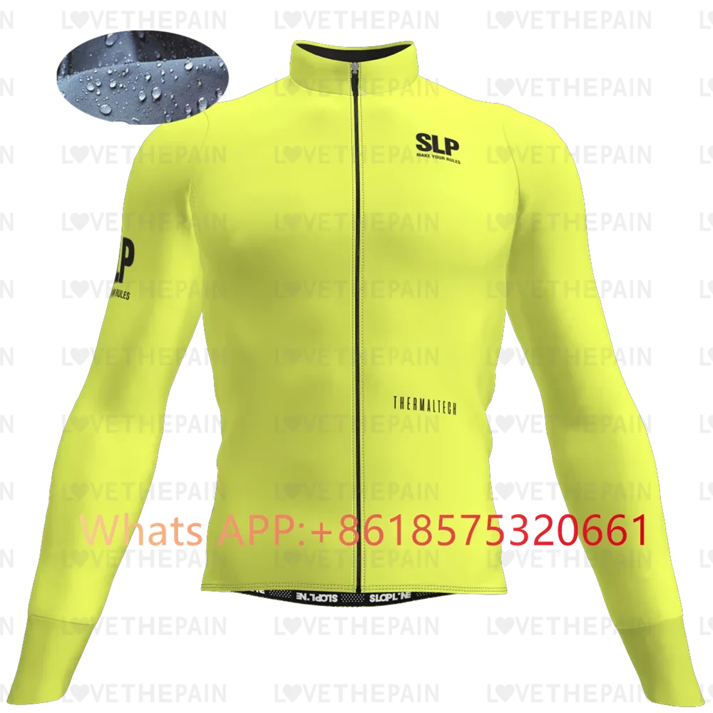 Водонепроницаемая велокуртка Slp с длинным рукавом пальто унисекс для велоспорта