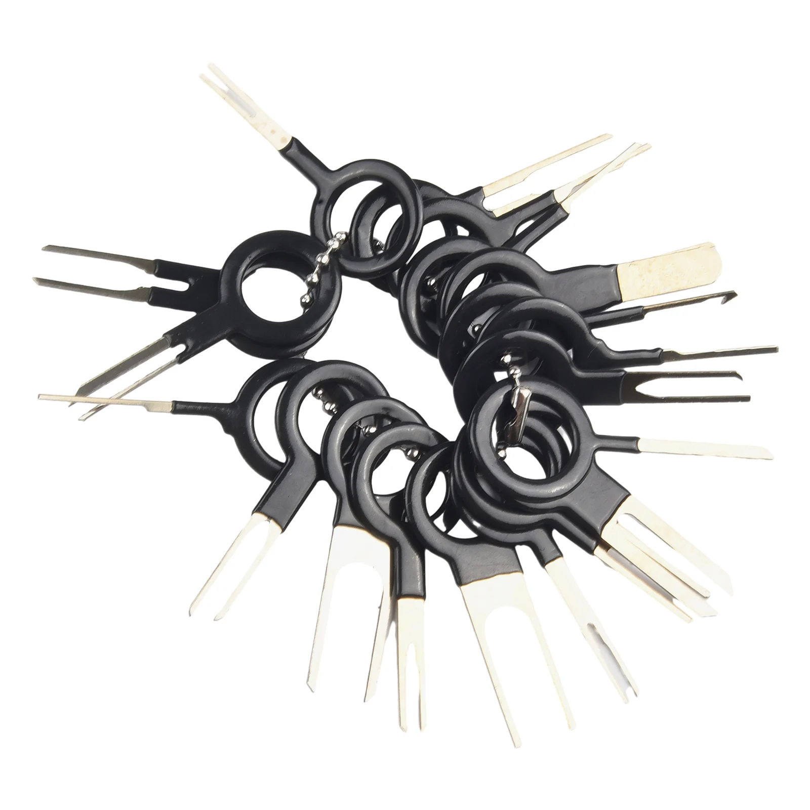 

Tool Kit Terminal Removal Connector Crimp Pin Removal Terminal Back Needle Tool Terminal Pick Needle Universal