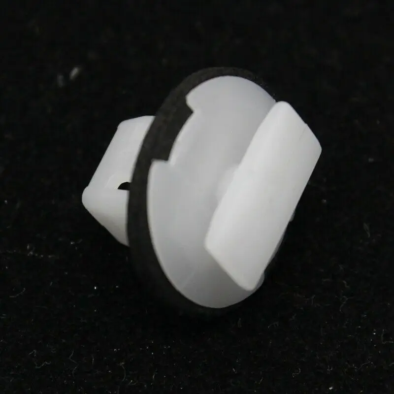 

50pcs Car Fender Moulding Clip With Sealer For Nissan Exterior-Wheel Fender Flare Molding Clip White 76882JG10A Car Clips