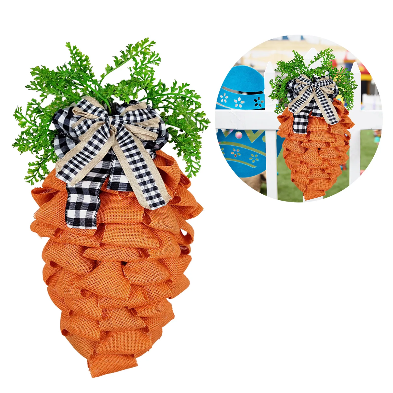 

Easter Carrot Hanging Ornament Artificial Radish Pendant For Home Room Wall Decoration Easter Party Decor Kids Toy