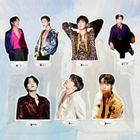 kpop bangtan boys weverse acrylic double sided printing high definition humanoid stand desk decoration ornaments fan gifts jin v