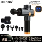 Женский массажный пистолет, перезаряжаемый стимулятор мышц, профессиональный Массажер для глубоких тканей, релаксация шеи и тела, снятие боли в мышцах