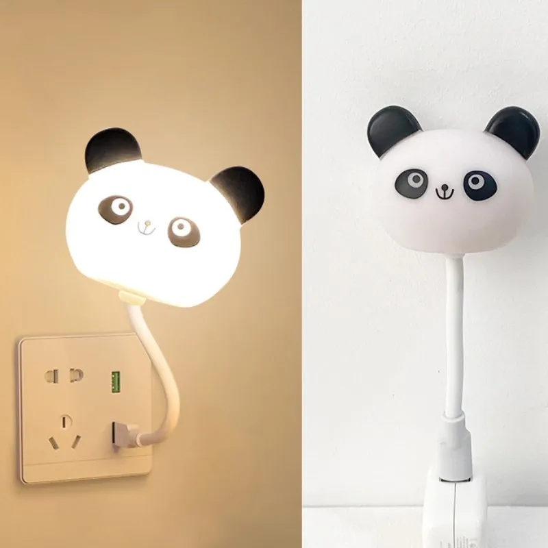 

LED Chlidren USB Night Light Cute Cartoon Night Lamp Bear Night Lights for Baby Kid Bedroom Decor Bedside Lamp Christmas Gift