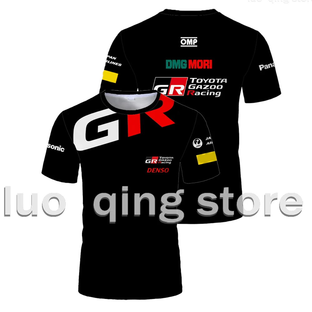 

Летняя Новинка, рубашка для ралли и велоспорта WRC F1 Racing GR TOT, Мужская дышащая рубашка с коротким рукавом и 3D-принтом для любителей спорта на открытом воздухе, Лидер продаж