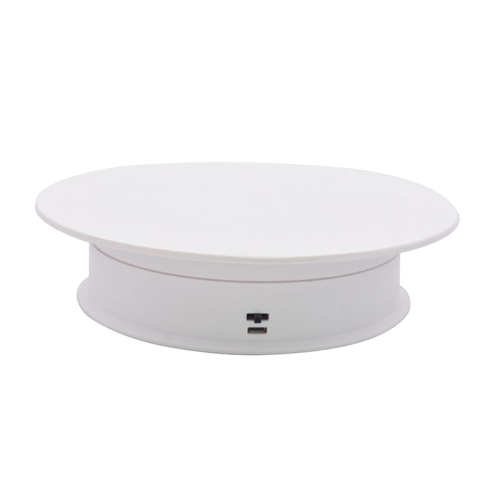 

360 Degree Rotation USB Rechargeable Rotating Display Stand Collectible Product Props For Jewelry Photography Turntable Watch