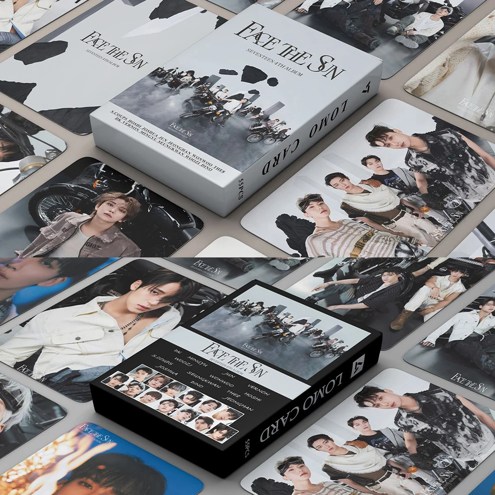 Kpop SEVENTEEN Lomo Cards Face the Sun POWER OF LOVE альбом Card Seventeen Photocard ваш выбор открытки для