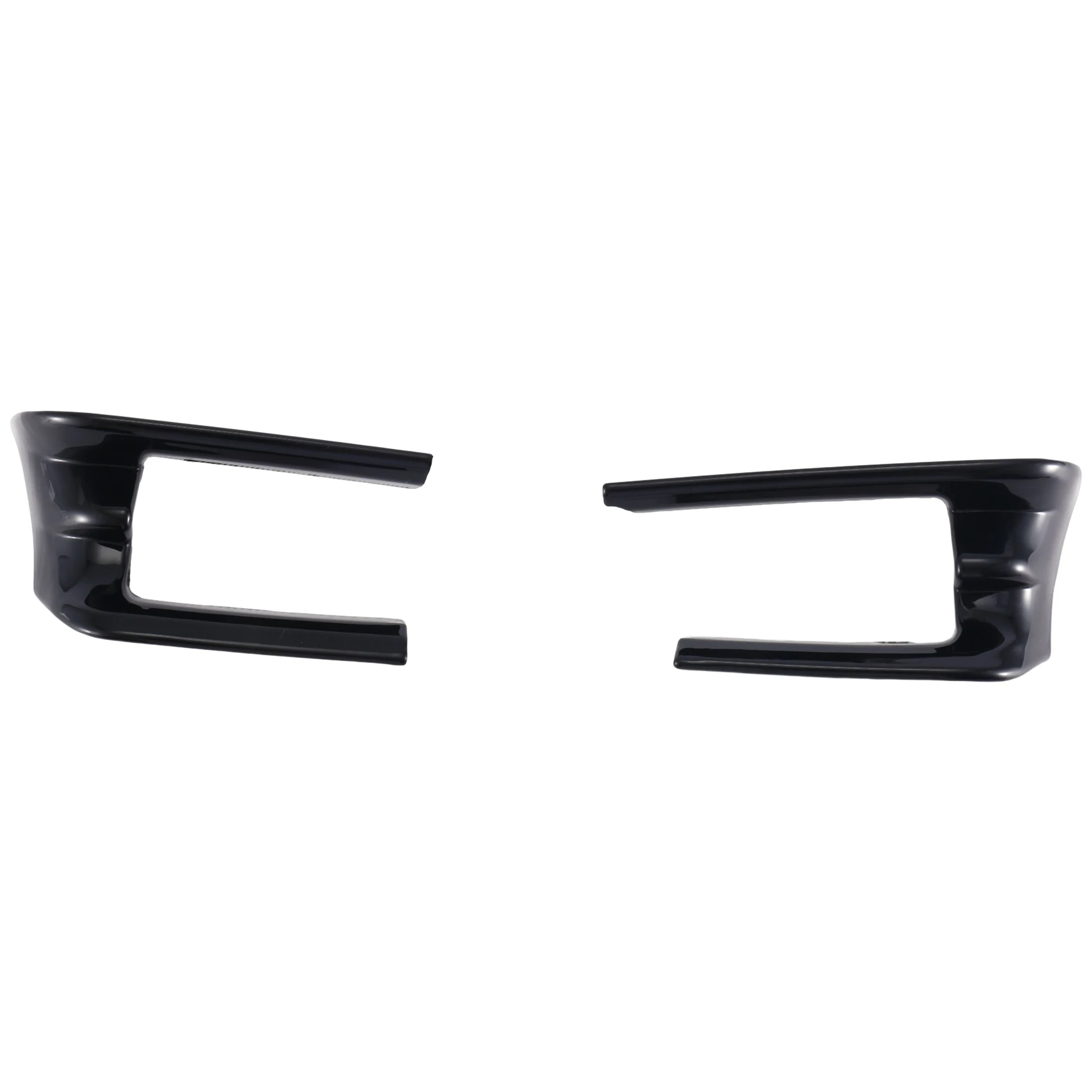 Глянцевая черная Автомобильная рамка на приборную панель с боковым отверстием