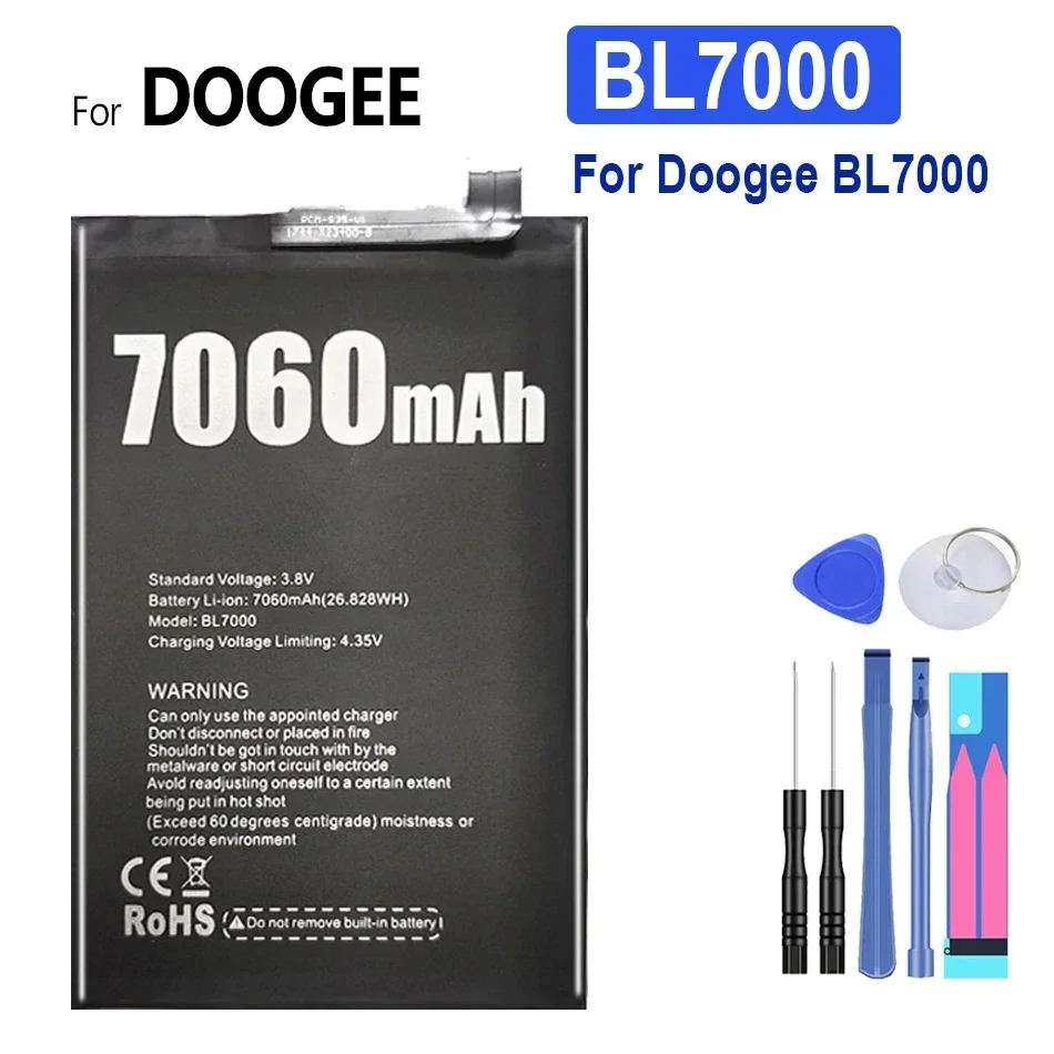 Сменный аккумулятор для DOOGEE S55 S55Lite T6 S60 S95 Pro S95Pro BL7000 BL12000 S60Lite BL12000Pro