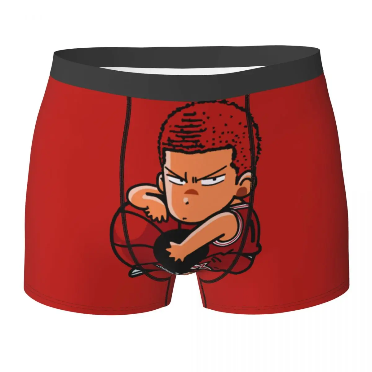 

Забавные боксеры Tensai в виде корзины, мужские шорты в стиле Slam Dunk, трусы, мужское нижнее белье, мягкие трусы для мужчин