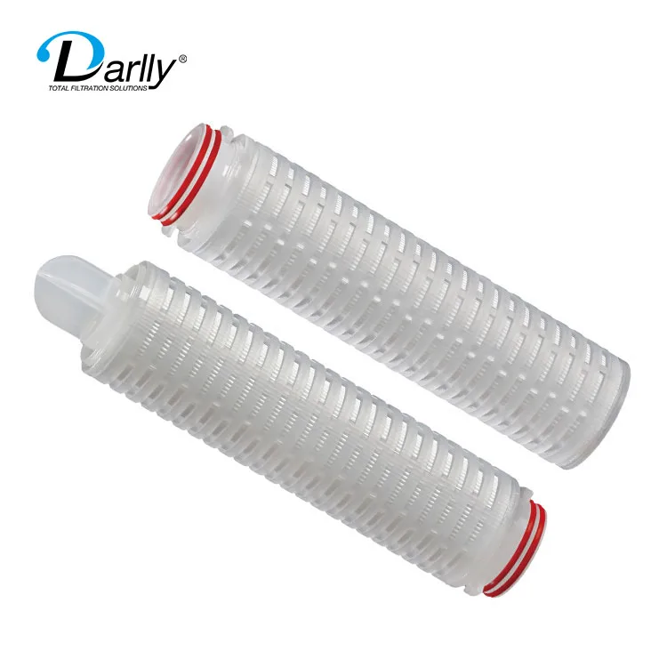 

High Capacity OEM 30 Inch Water Filter Element PES Membrane Pleated Liquid Beer Membrane Filter Cartridges for Beer Filtration