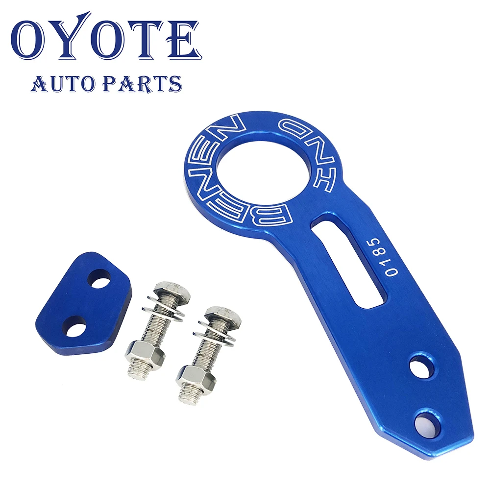 

OYOTE Universal Aluminum Rear Tow Hook Ring For Honda Civic Integra EG EK BENEN 0185