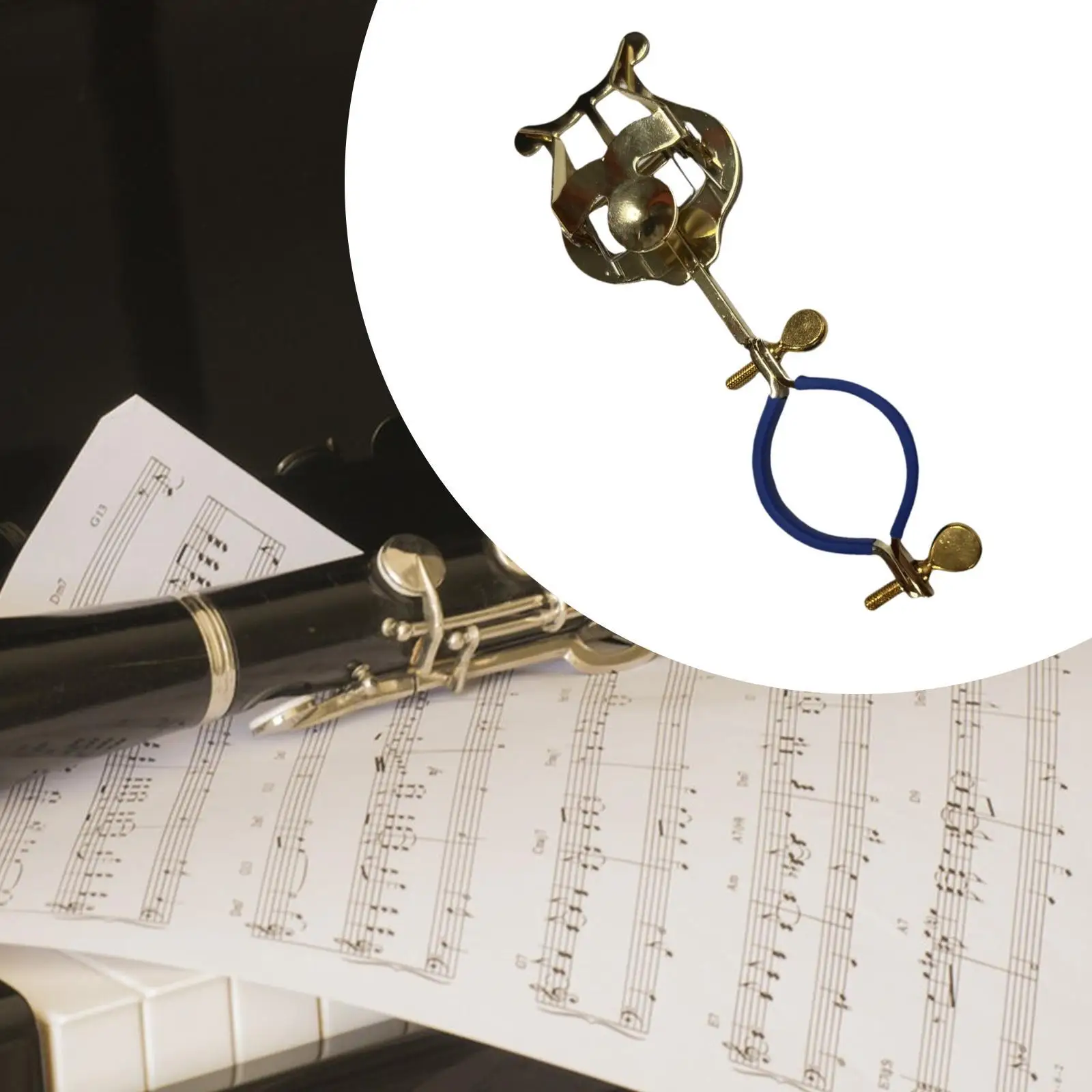 Подставка для музыкального зажима универсальная компактная труба марширующая