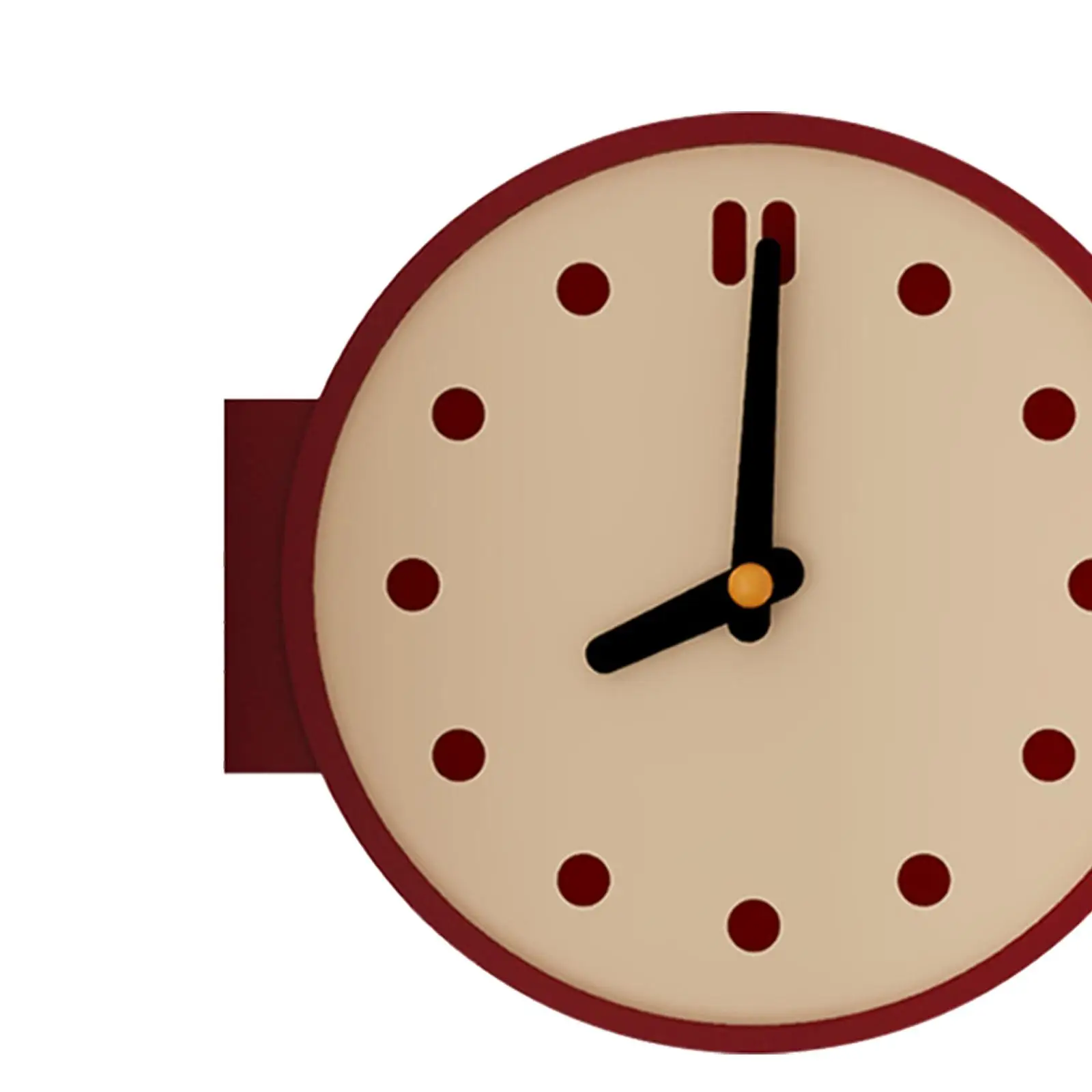 Corner Wall Clock Tabletop Clock Decorative Modern Watch Craft Art Stylish