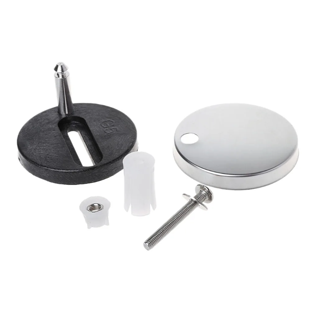 

Top Fix Toilet Lid Hinge 2pcs Cover Screw Connector Lid Hinge Screws Toilet Bowl Bolts Toilet Cover Accessories