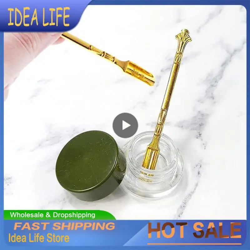 

Dessert Spoon Cutlery Teaspoon R Multifunctional Mini Powder Spoon Small Micro-debugging Dessert Salt Spoon Stirred Gold Color