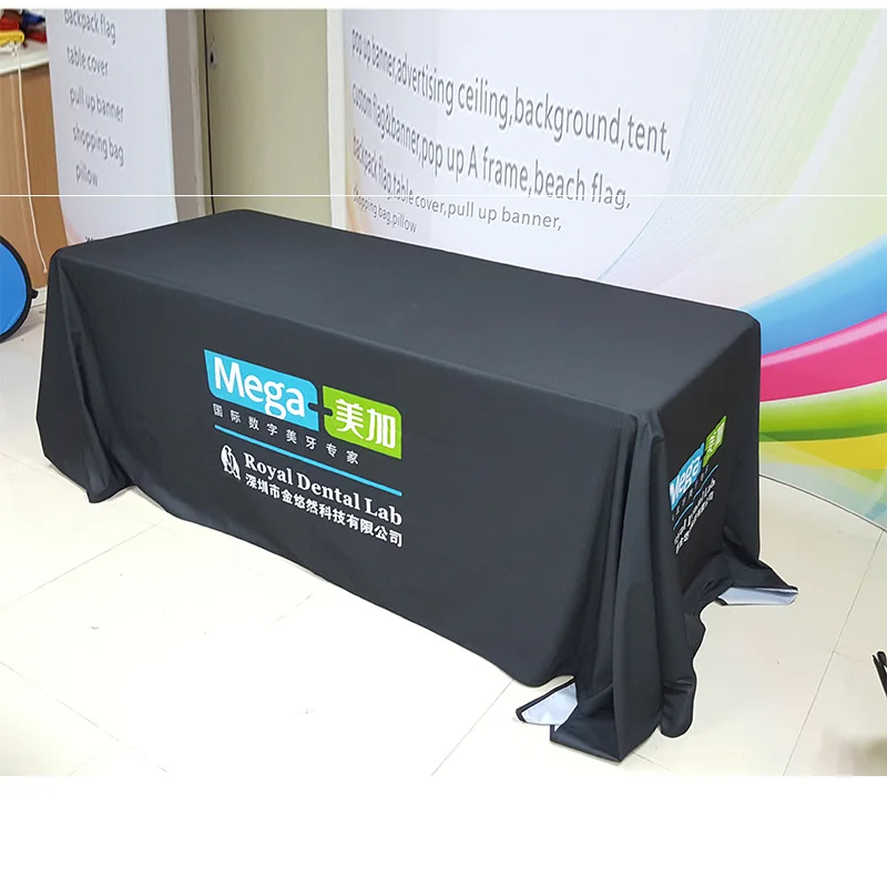 Бизнес уличный скатерть 4 фута/6 футов/8 футов индивидуальные логотипы для рекламы